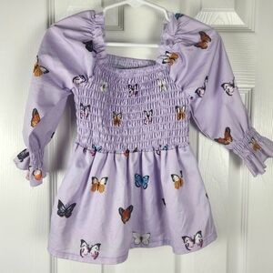 Shein butterfly tunic size 4y